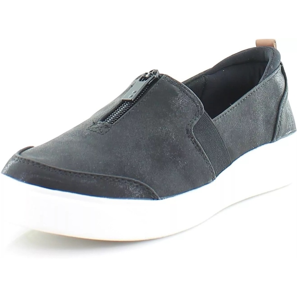 NEW Ryka Black and White Flats Sleek Slip-On Comfort Sz. 10W